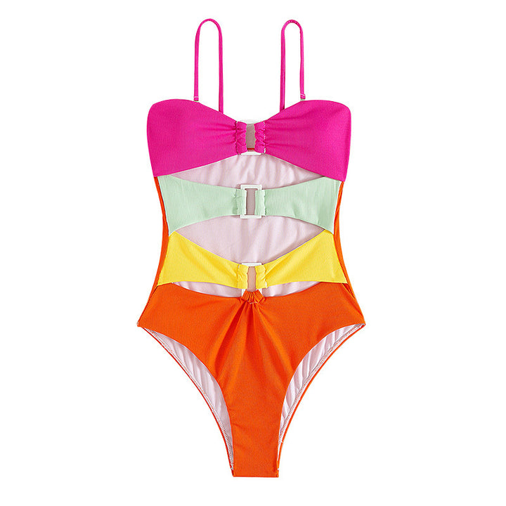 Dame Trendy Cut-Out Badedragt Skovae