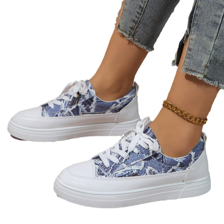 Femme Grafiktryk Fritid Sneakers Stilla
