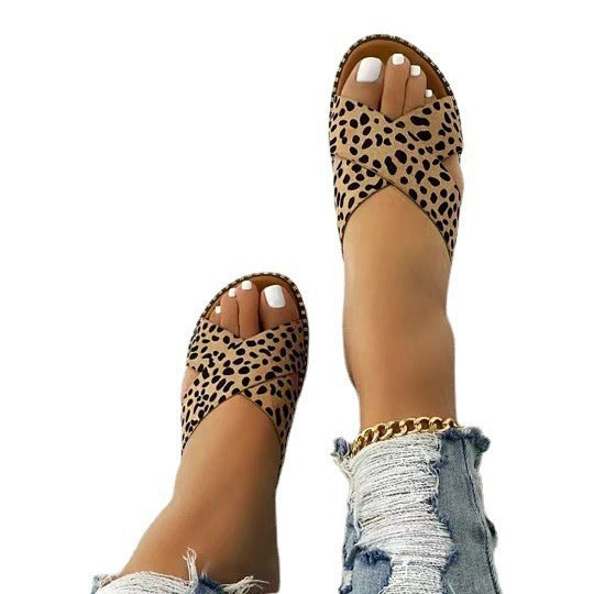 Dame Elegante Crossover-sandaler med blødt fodseng og moderne design Stilla