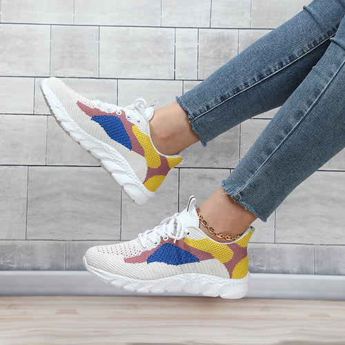 Dame Åndbare Fritidssneakers med innovativ sålekonstruktion Stilla