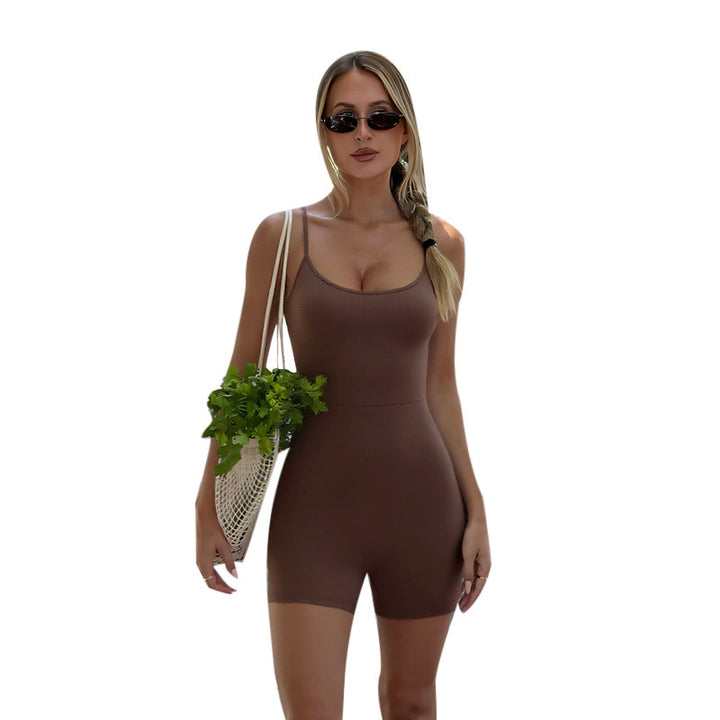 Dame Sculpting Fitted Overalls Stilla