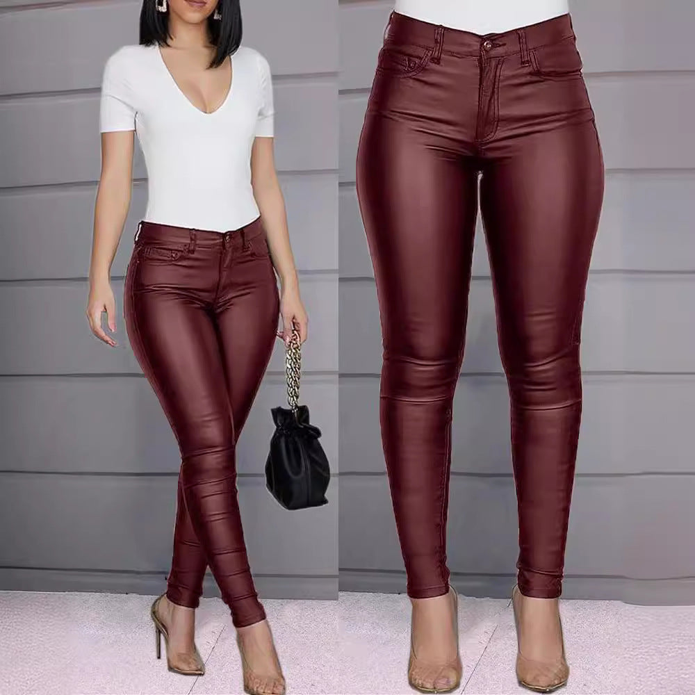 Dame Højformat Skinny Jeans Stilla