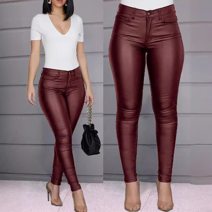 Dame Højformat Skinny Jeans Stilla