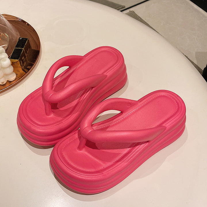 Dame Komfortable Plateau-Sandaletter med ergonomisk design og skridsikker sål Stilla