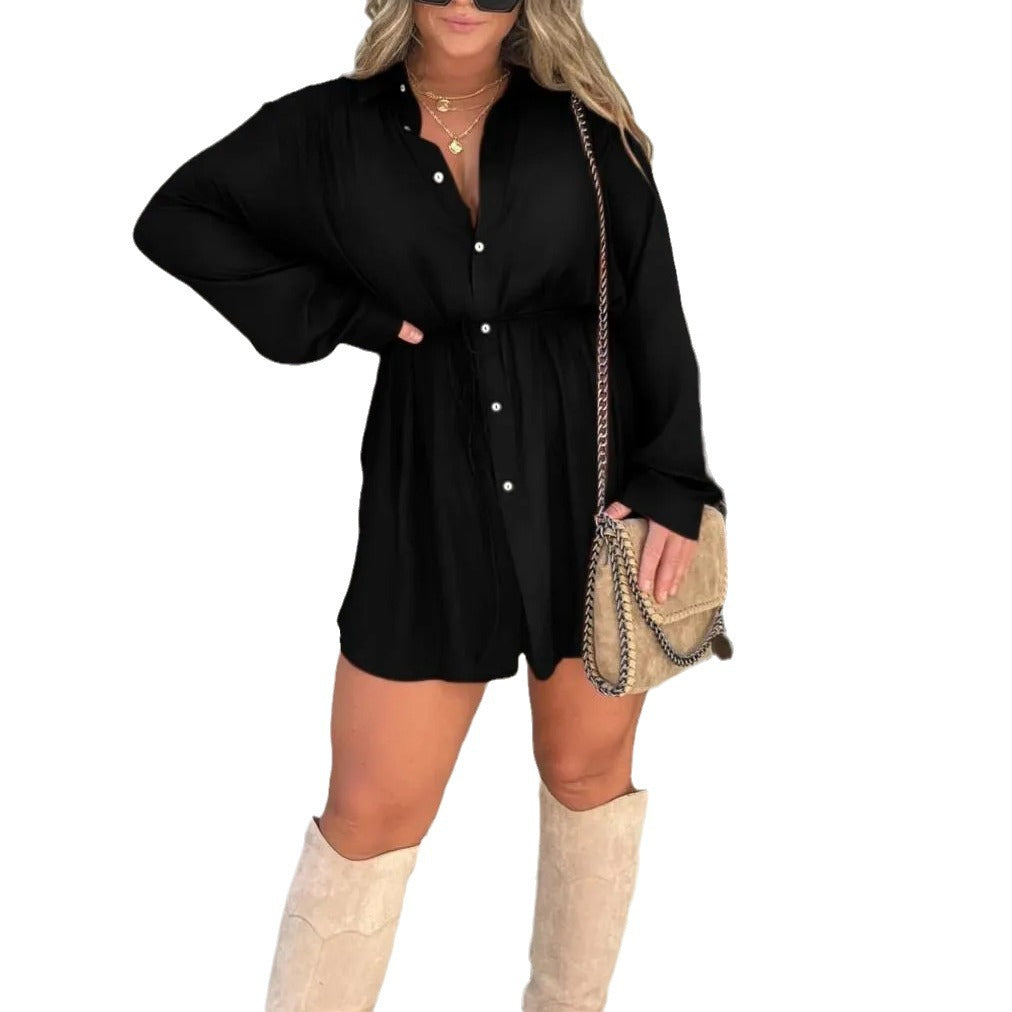 Dame skjortekjole Stilla