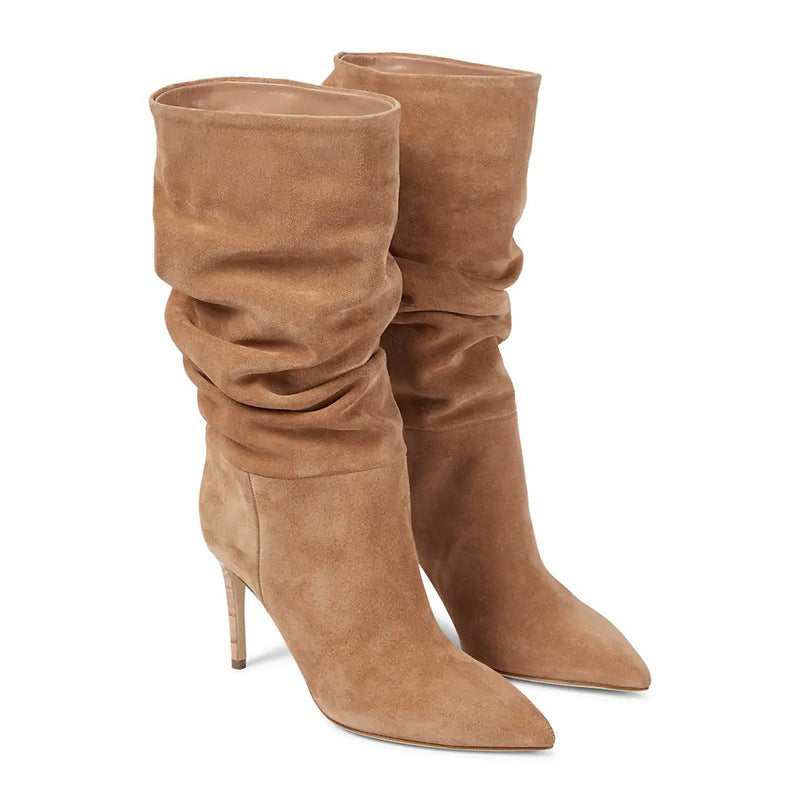 Femme Slouchy High-Heel Ankelsko Stilla