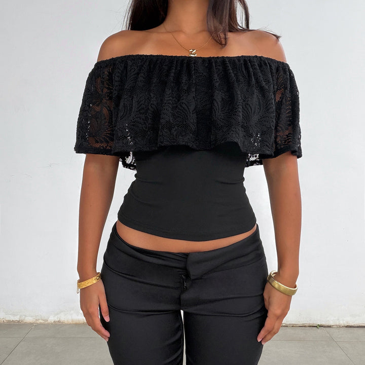 Damer Off-Shoulder Spids Top Skovae