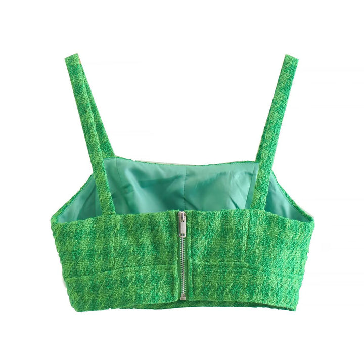 Femme Struktureret Forkortet Bralette Stilla