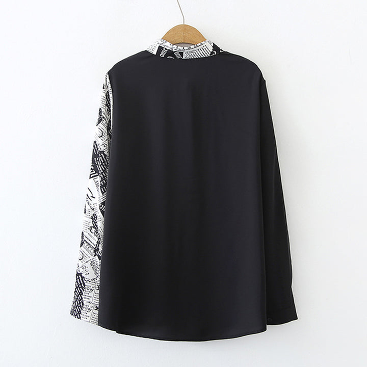 Kvinders Mode Bluse med Kreativ Print Stilla