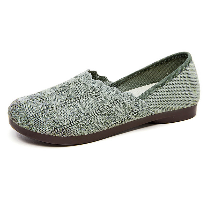 Femme Slip-On Komfort Vandresko med fleksibelt strik-obertekt Stilla