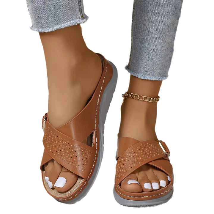 Dame Stylish Casual Rutsjesandaler Stilla