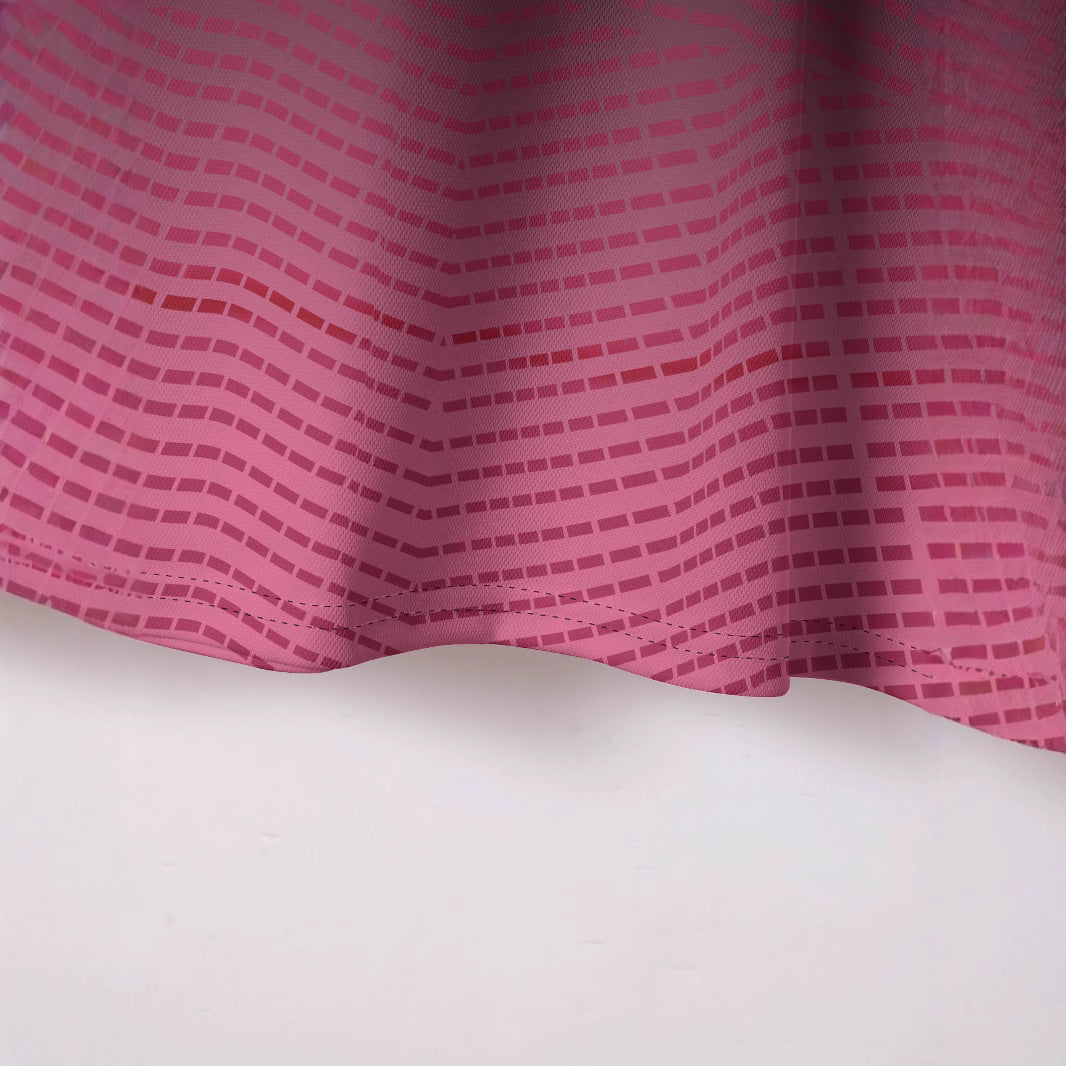 Herrer polo-shirt med moderne farvegradient og grafisk design Stilla