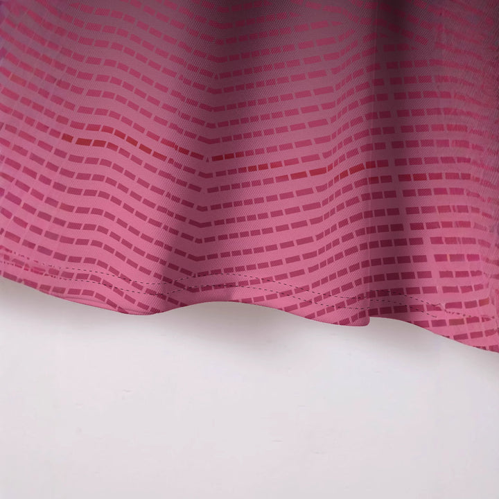 Herrer polo-shirt med moderne farvegradient og grafisk design Stilla