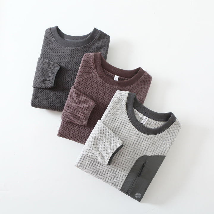 Damesweatshirt med struktureret design Stilla