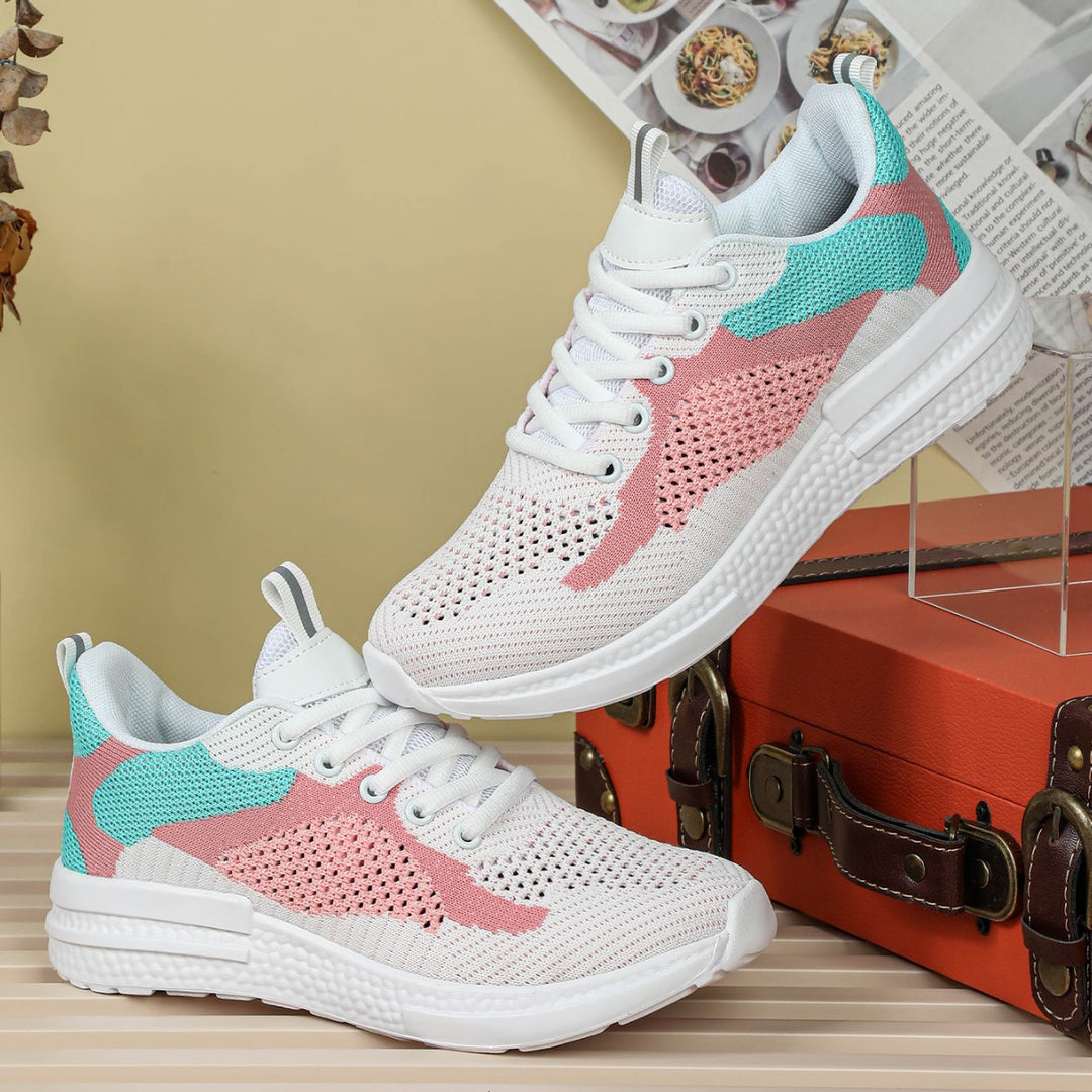 Dame Åndbare Sneakers med fleksibelt Overmateriale og højelastisk Såle Stilla
