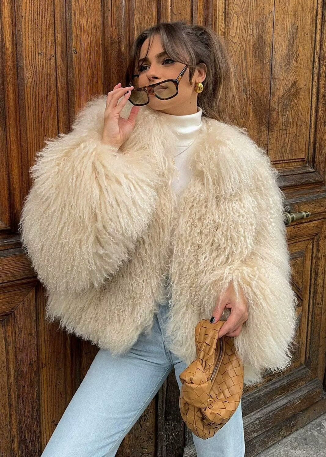 Stilla | Faux shearling jakke