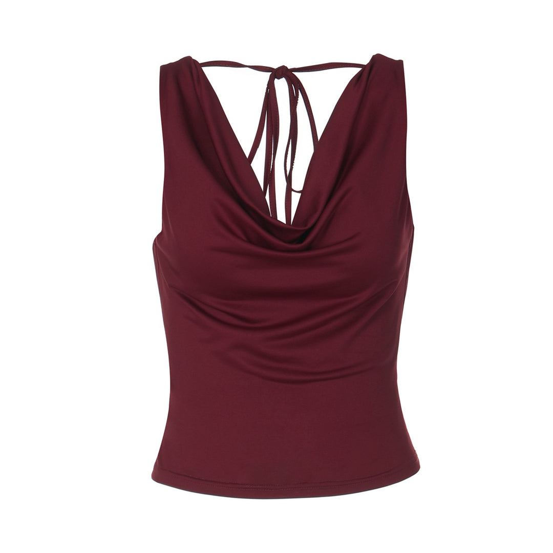Dame Elegant Crossover-Top Skovae