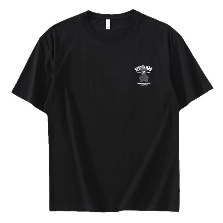 Dame T-shirt med højkvalitets og moderne grafisk tryk Stilla