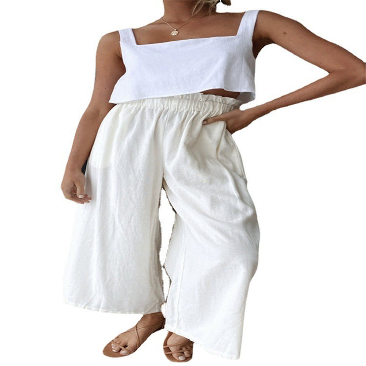 Damer Relaxed Fit Bred Ben Form Bukser Stilla
