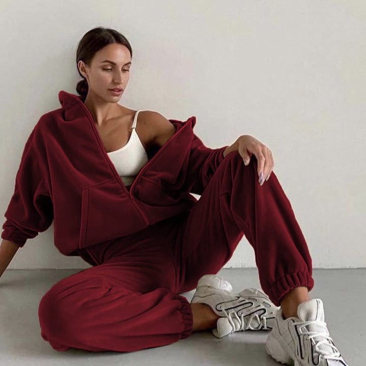 Stilla | Mode Sport Fritid Hoodie Sæt