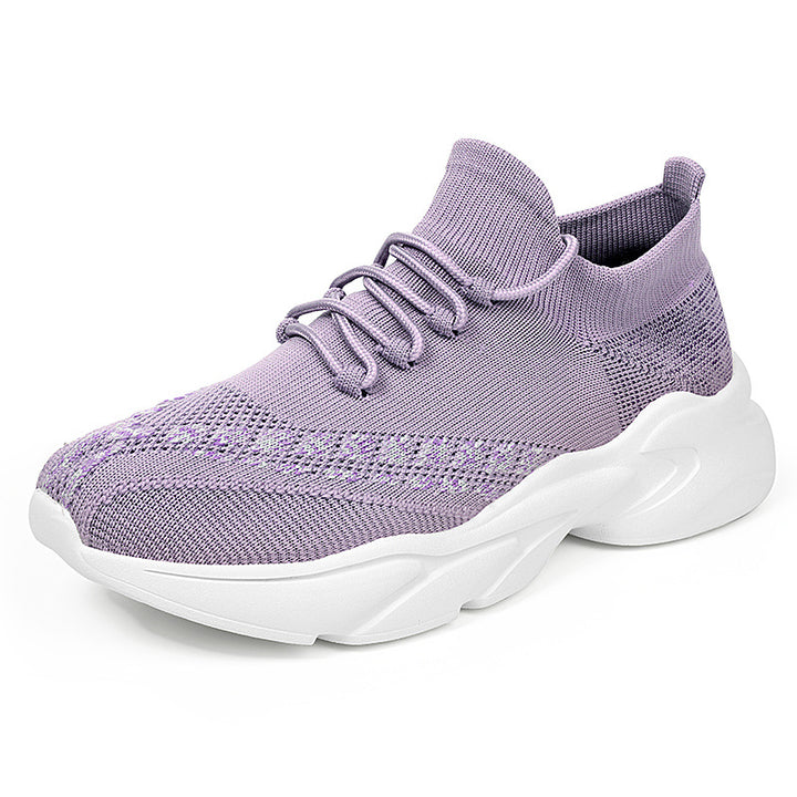 Dame Åndbar Strik Performance Sneakers Stilla