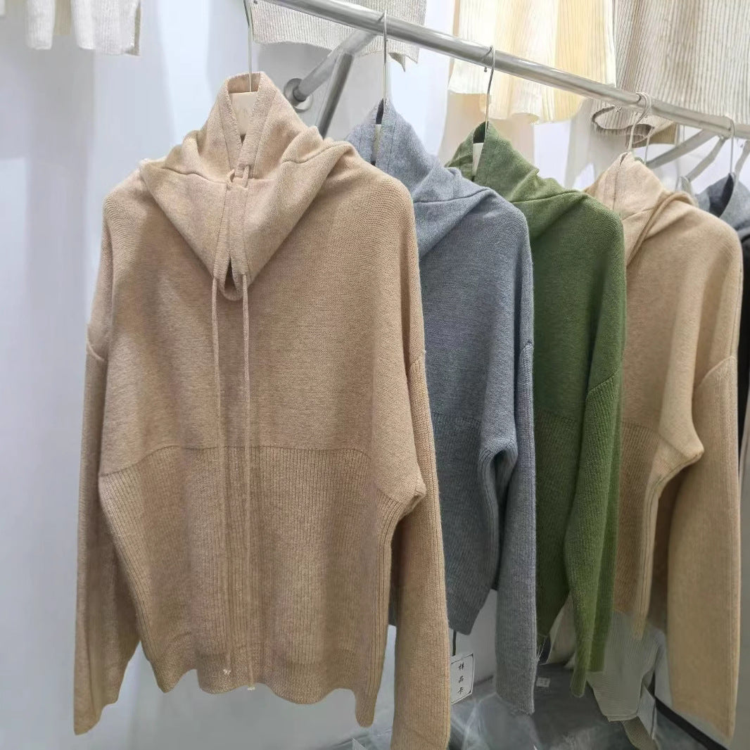 Femme Cozy Høj Hals Pullover Trøje Stilla