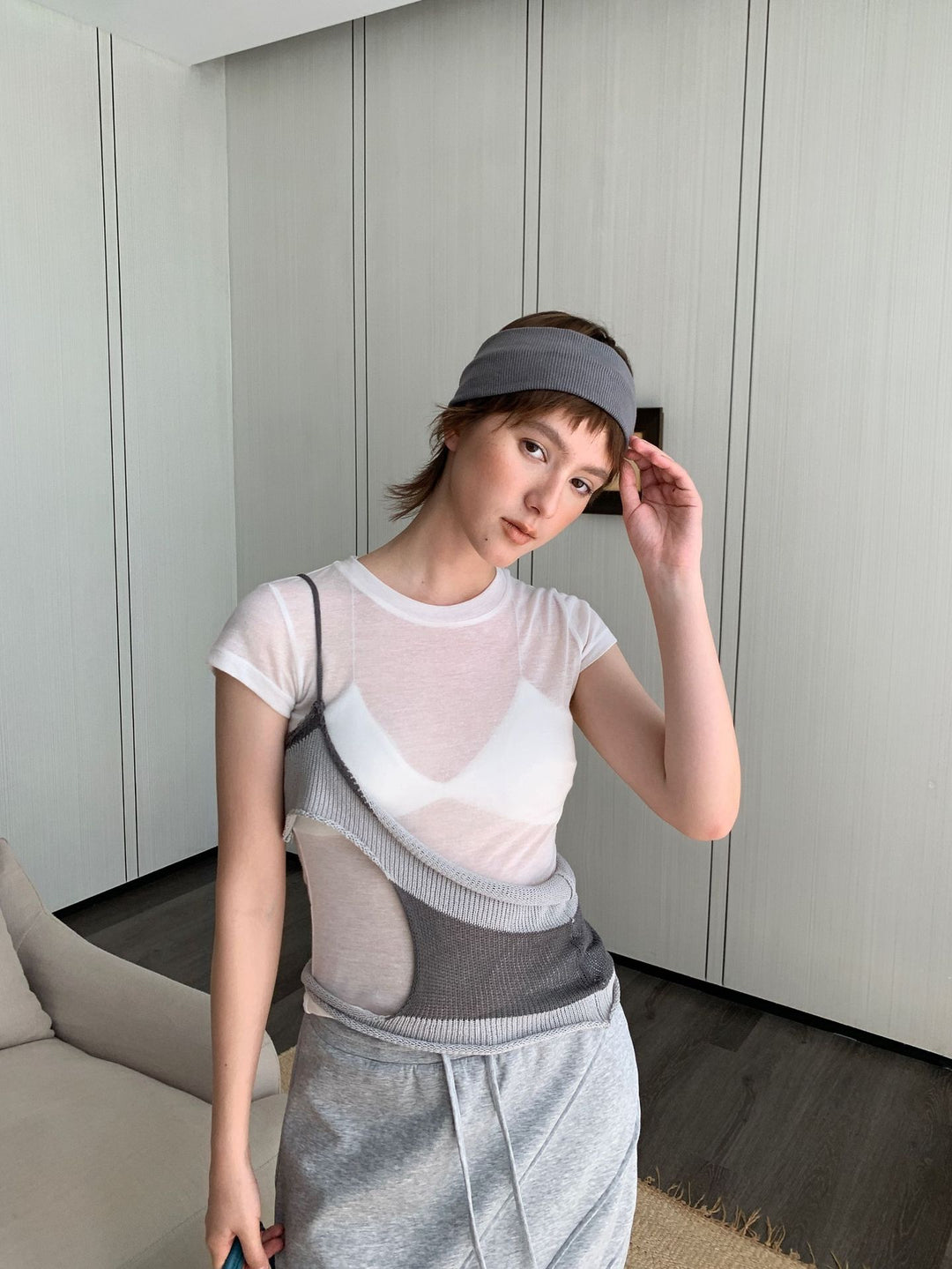 Dame Trendy Layering-Overdel Stilla