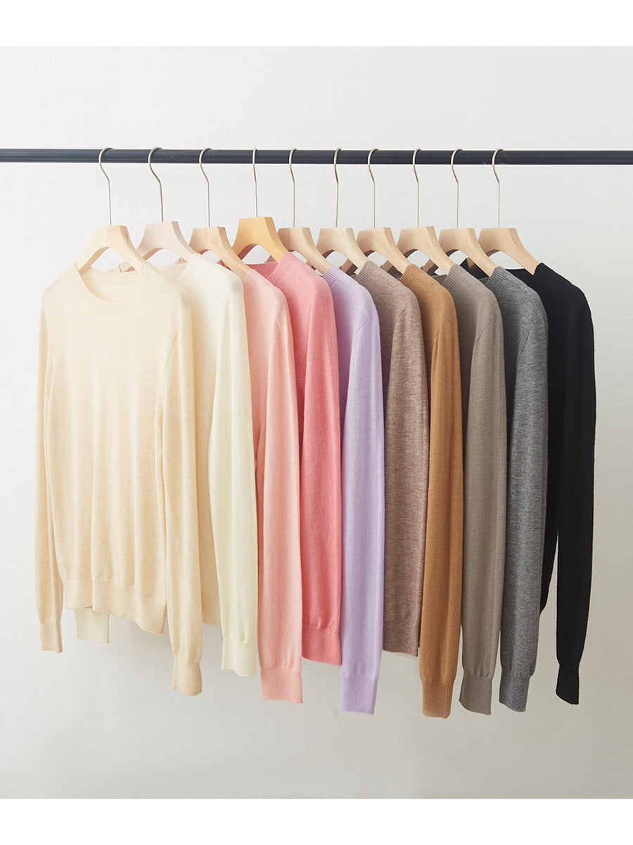 Femme Classic Relaxed Fit Strikpullover Stilla