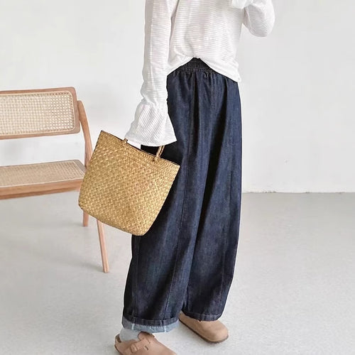 Femme Relaxed Fit Bred Denim Bukser Stilla