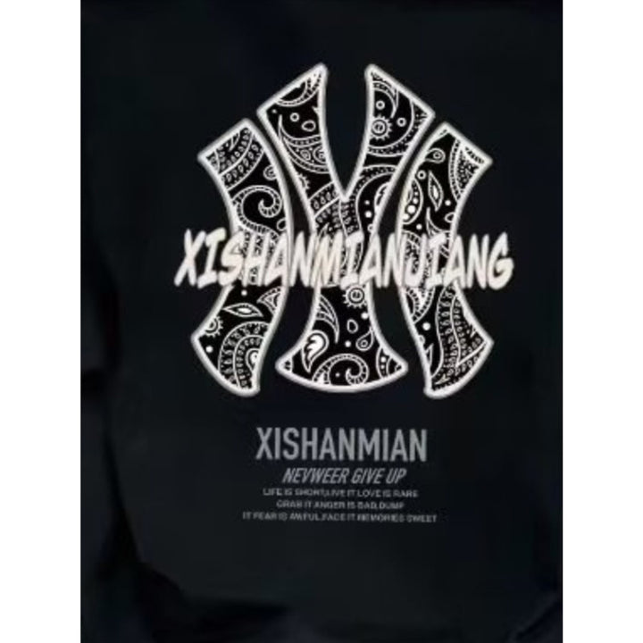 Dame T-shirt med moderne, inspirerende skrift og unikt grafisk design Stilla
