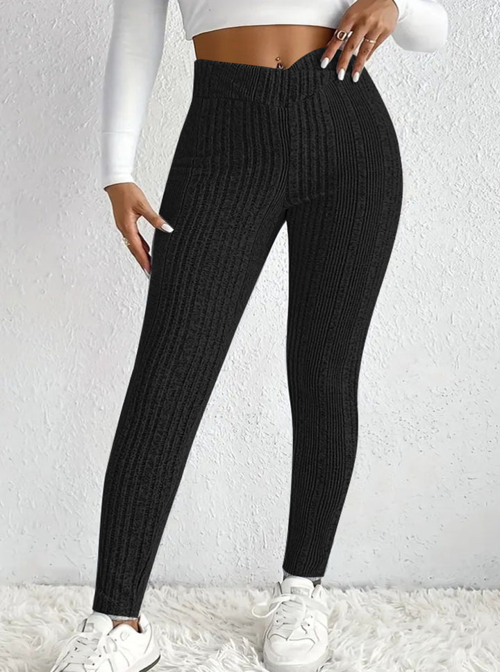 Dame Højtailede Ripple leggings Stilla