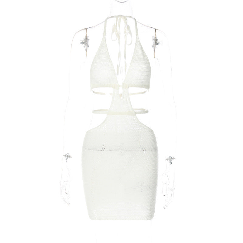 Dame Maxikjole i moderne Cut-Out-design Stilla