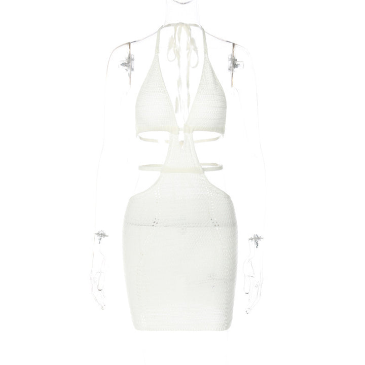 Dame Maxikjole i moderne Cut-Out-design Stilla