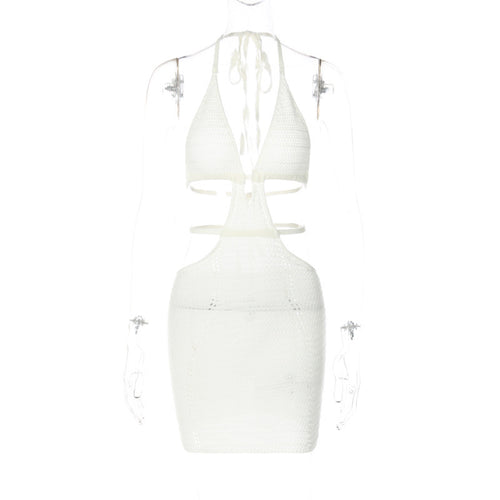 Dame Maxikjole i moderne Cut-Out-design Stilla