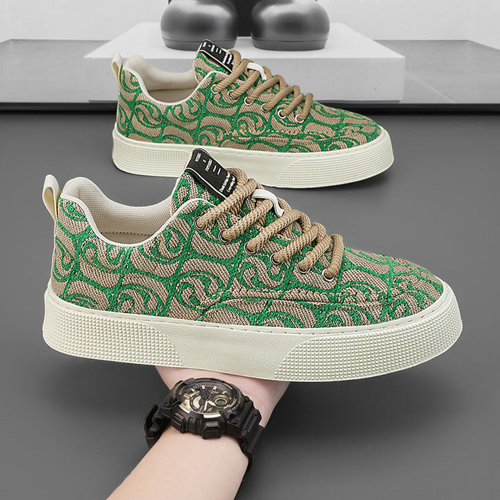 Femme Kunstnerisk Mønstrede Sneakers Stilla