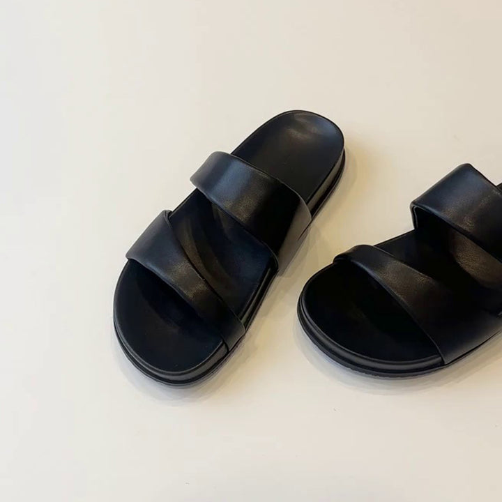 Dame Behagelig Krydskæde Slide Sandaler Stilla