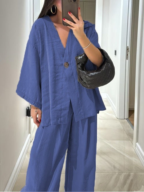 Dame luftig Kimono-style Overgang med bred skæring Stilla