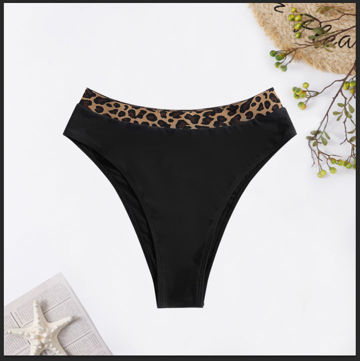 Femme Højskåret Safari-inspireret Bikini-bukser Stilla