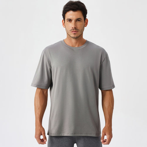 Herrer Åndbart funktionsshirt med Cool-Dry teknologi og frit snit Stilla