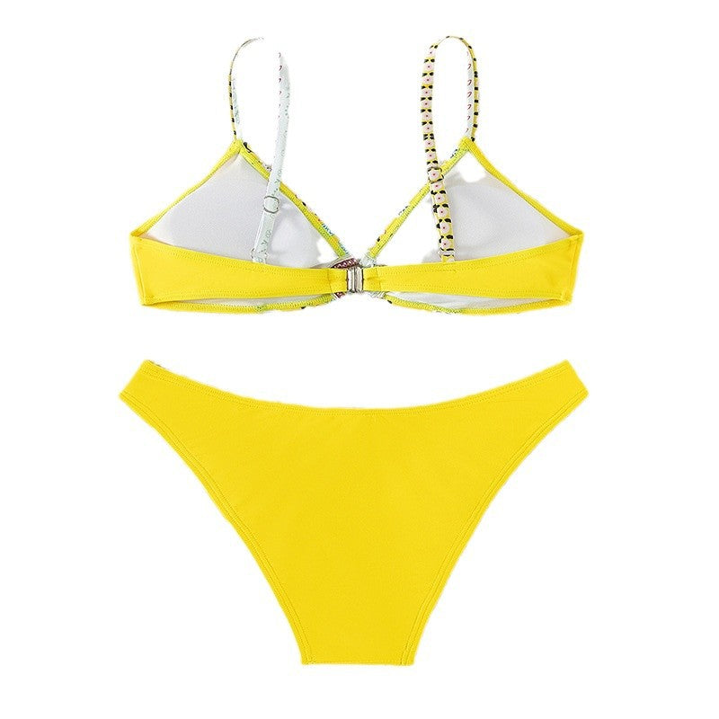 Dame Bikini-sæt med forførende design og højt skåret bukser Stilla