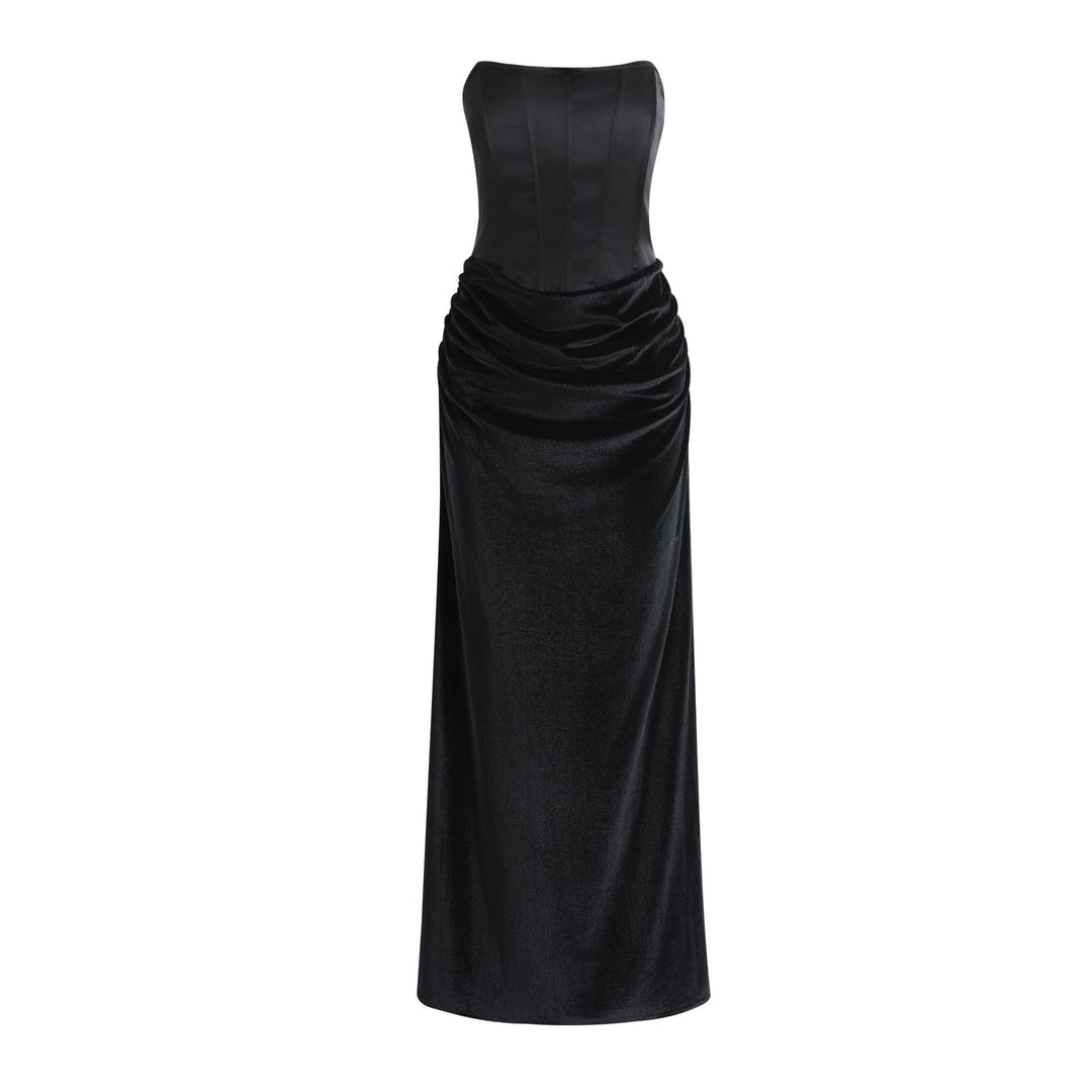 Dame elegant aftenkjole med raffineret taljesnit og smidig skirt Stilla