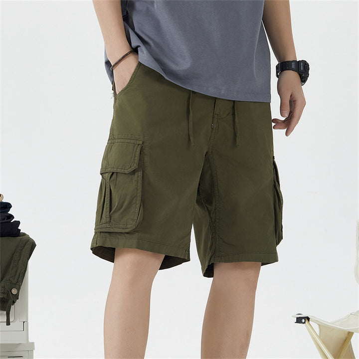 Herre let cargo-shorts med flere praktiske lommer Stilla