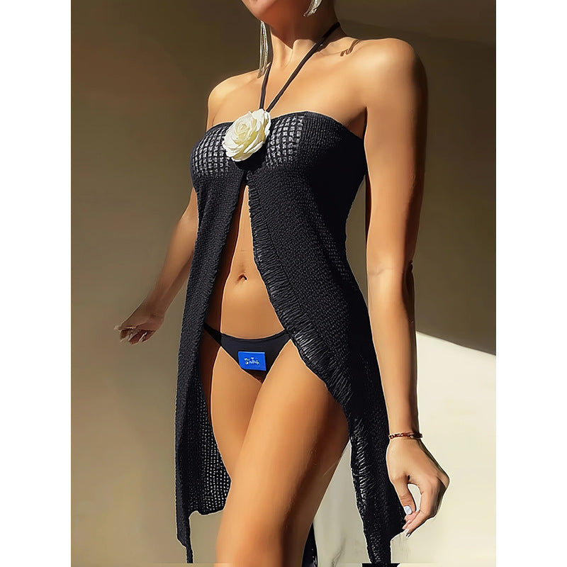 Dame Maxi-Sarong med sidelæg Skovae