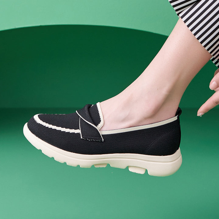 Dame Behagelige Sneakers med elastisk Overdel og stødabsorberende Sål Stilla