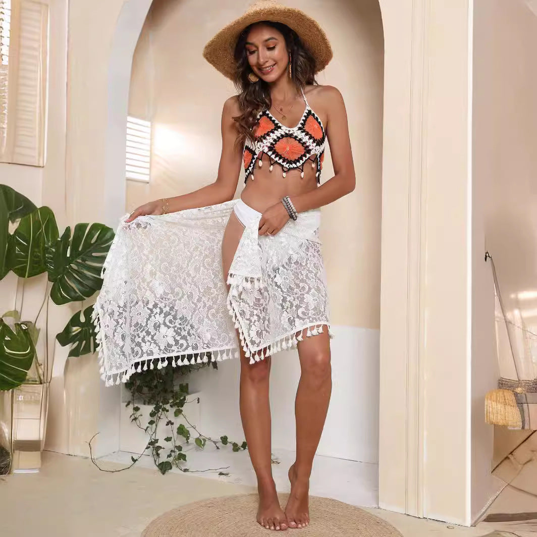 Dame sommerlige strandbluse Stilla