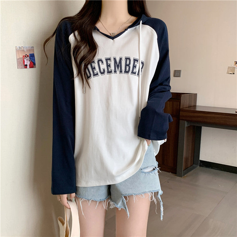 Femme Casual Hættetrøje Sweatshirt med Statement-Grafikker Stilla