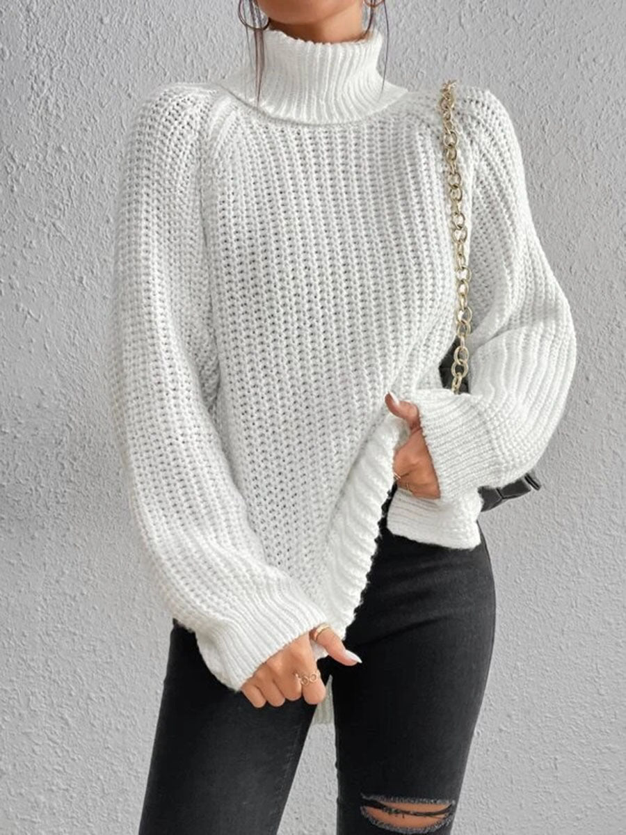 Stilla | Sexet Turtleneck Striktrøje