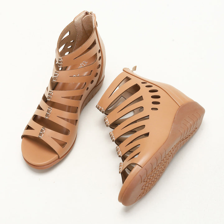 Dame Wedge-sandaler med innovativ luftcirkulation og stilfuldt remdesign Stilla
