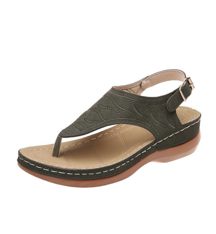 Dame Comfort-sandaler med ergonomisk fodseng og moderigtigt remdesign Stilla
