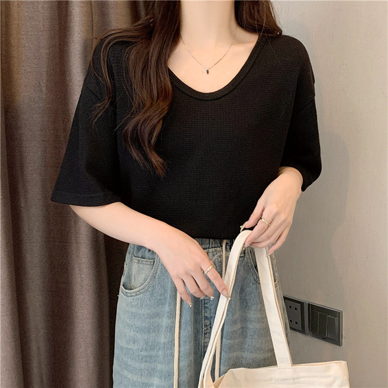 Femme Relaxed Fit Vaffelstriktop Stilla